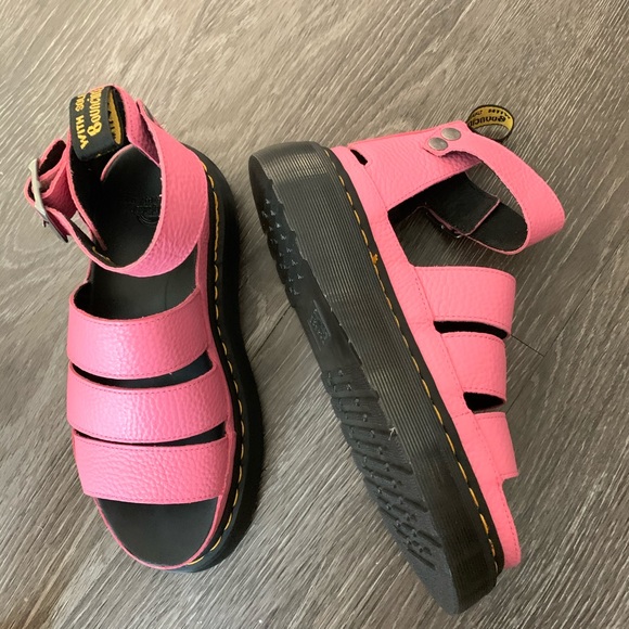 Dr. Martens Shoes - New Dr. Martens Clarissa 2 quad pink sandals